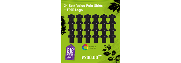 24 x Pro RTX Pro Pliqué Best Value polo Shirts