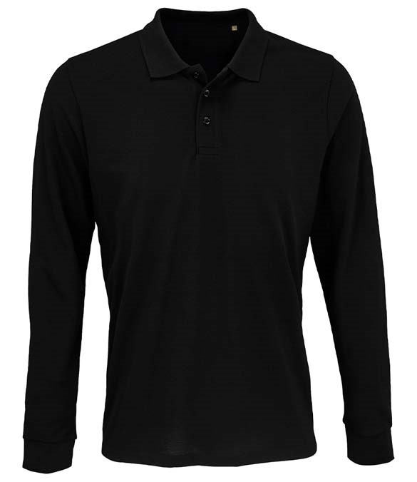 SOL&#39;S Unisex Prime Long Sleeve Piqu? Polo Shirt