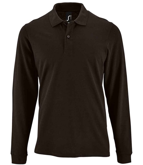 SOL&#39;S Perfect Long Sleeve Pique Polo Shirt