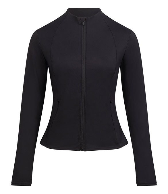 Women’s recycled tech-zip jacket