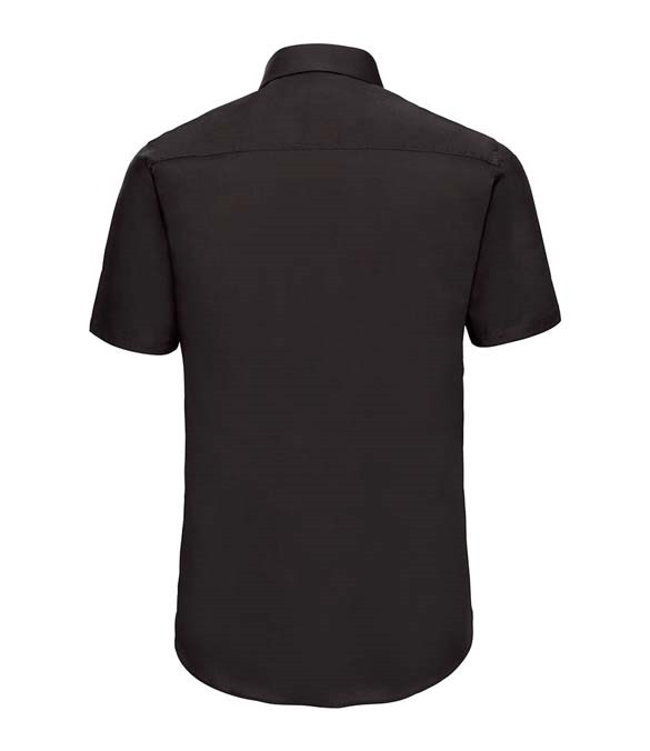 Russell Collection Short Sleeve Easy Care Fitted Shirt