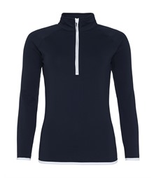 Women's cool ½ zip sweatshirt