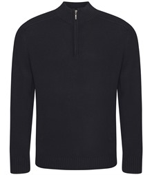 Wakhan ¼ regen zip knit sweater