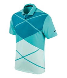 Nike Vapor argyle print polo