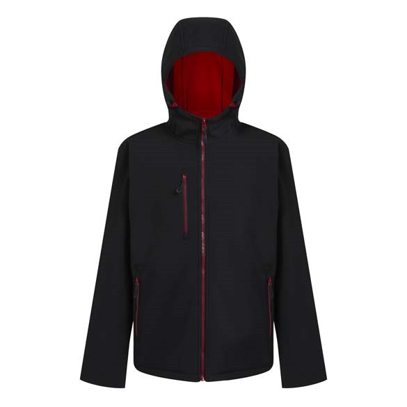 Navigate 2-layer hooded softshell jacket