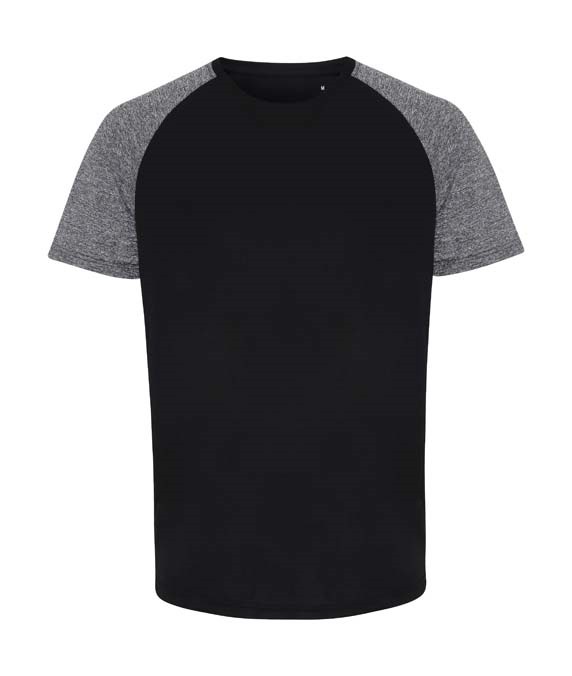 TriDri&#174; contrast sleeve performance t-shirt