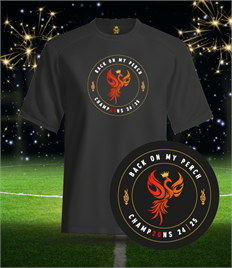 24/25 LFC PL CHAMPIONS ADULT TEE #8B