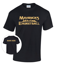 Mersey Mavericks Mens Personalised Heavy Cotton™ T-Shirt