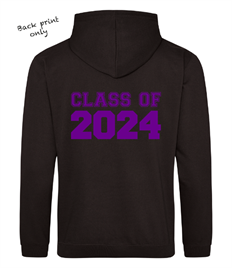 ADULT LEAVERS HOODIE (Back print only)