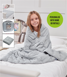 Personalised kids weighted blanket