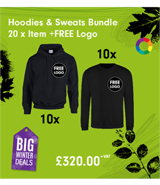 Hoodies & Sweats Bundle (20 x item)