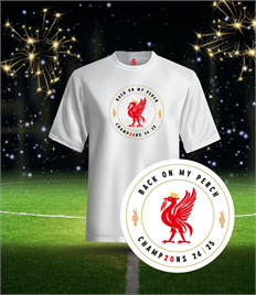 24/25 LFC PL CHAMPIONS KIDS TEE #5W