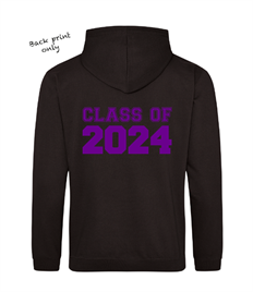 KIDS LEAVERS HOODIE (Back print only)