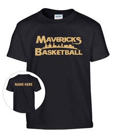 Mersey Mavericks Kids Personalised Heavy Cotton™ T-Shirt