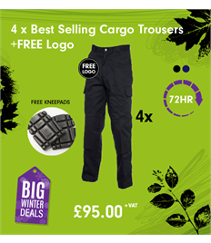 4 x Best Selling Cargo Trousers