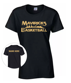 Mersey Mavericks Ladies Personalised Heavy Cotton™ T-Shirt