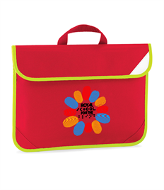Hi Viz Book Bag printed school logo